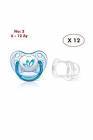 Bebeneo Ortodontik Emzik 0-6 Ay 2'li - Mavi