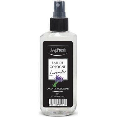 DeepFresh Eau De Cologne 80 Derece Sprey Lavanta Kolonya 100 ml