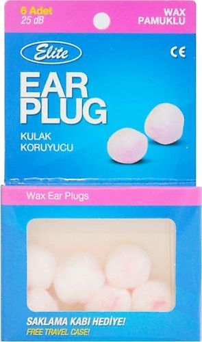Elite Pamuklu Kulak Koruyucu 6'lı