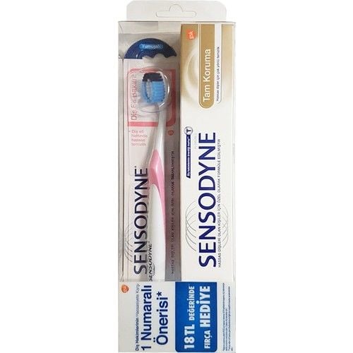 Sensodyne Diş Macunu Tam Koruma 75 ml + Diş Fırçası Yumuşak