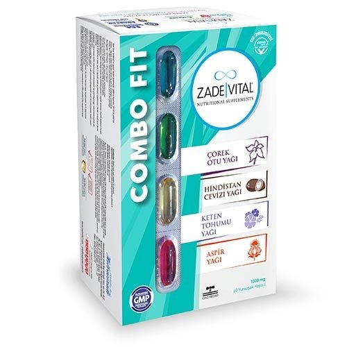 Zade Vital Combo Fit 60 Kapsül