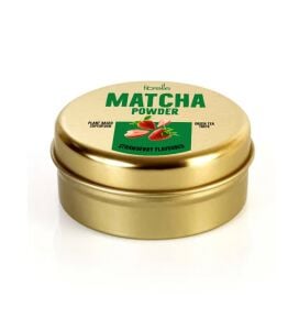 Fibrelle Matcha Çilek 25 gr - Teneke Kutu