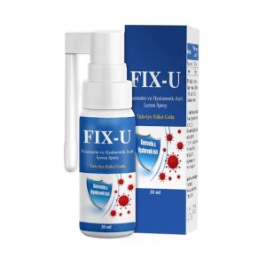 Fix-U Kuersetin ve Hyaluronik Asit İçeren Sprey 30 ml 12'li