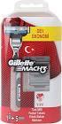 Gillette Mach3 Tıraş Makinesi + 5 Yedekli Tıraş Bıçağı