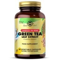 SOLGAR GREEN TEA LEAF EXTRACT 60 CAP.