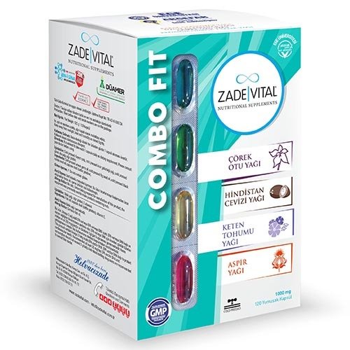 Zade Vital Combo Fit 120 Kapsul