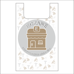 Eczane Poşeti Atlet 30x60 75 li Paket