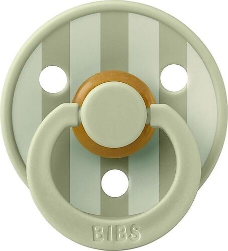 Bibs Studio Colour Block Kauçuk Emzik N.Mint/Petr 6-18 Ay
