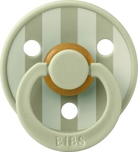 Bibs Studio Colour Block Kauçuk Emzik N.Mint/Petr 6-18 Ay