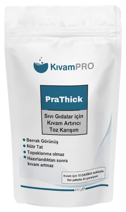 Kıvampro Prathick Sıvı Gıdalar için Kıvam Verici Artırıcı Toz Karışım 100 gr