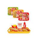 Öz Bayraktar Oyuncak Tepsili Fastfood Oyuncak Seti