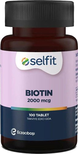 Selfit Biotin 2000 mcg 100 Tablet