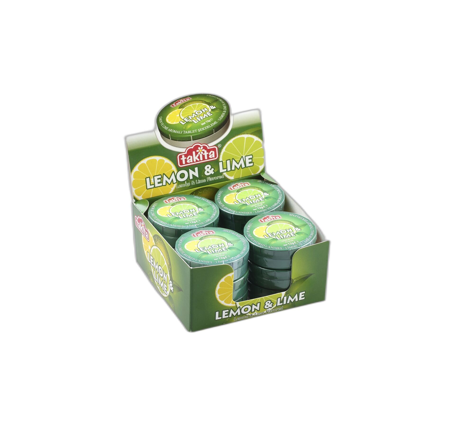 Takita Limon Aromalı Tablet 12 gr - 12'li