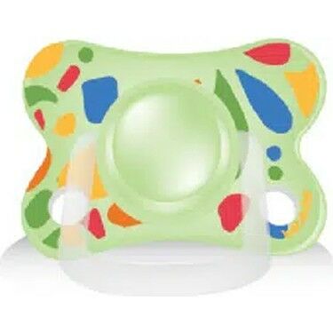 Bebedor Retro Serisi Simetrik Uçlu Emzik No:2 6-18 Ay - Yeşil