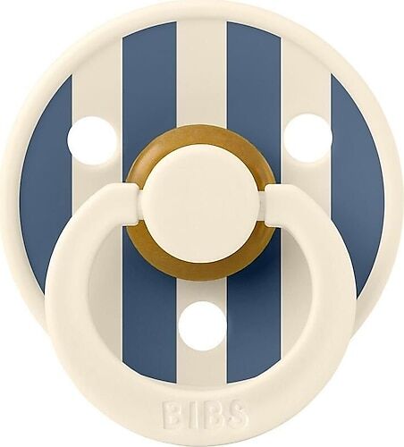 Bibs Studio Colour Block Kauçuk Emzik N.Mint/Petr 0-6 Ay