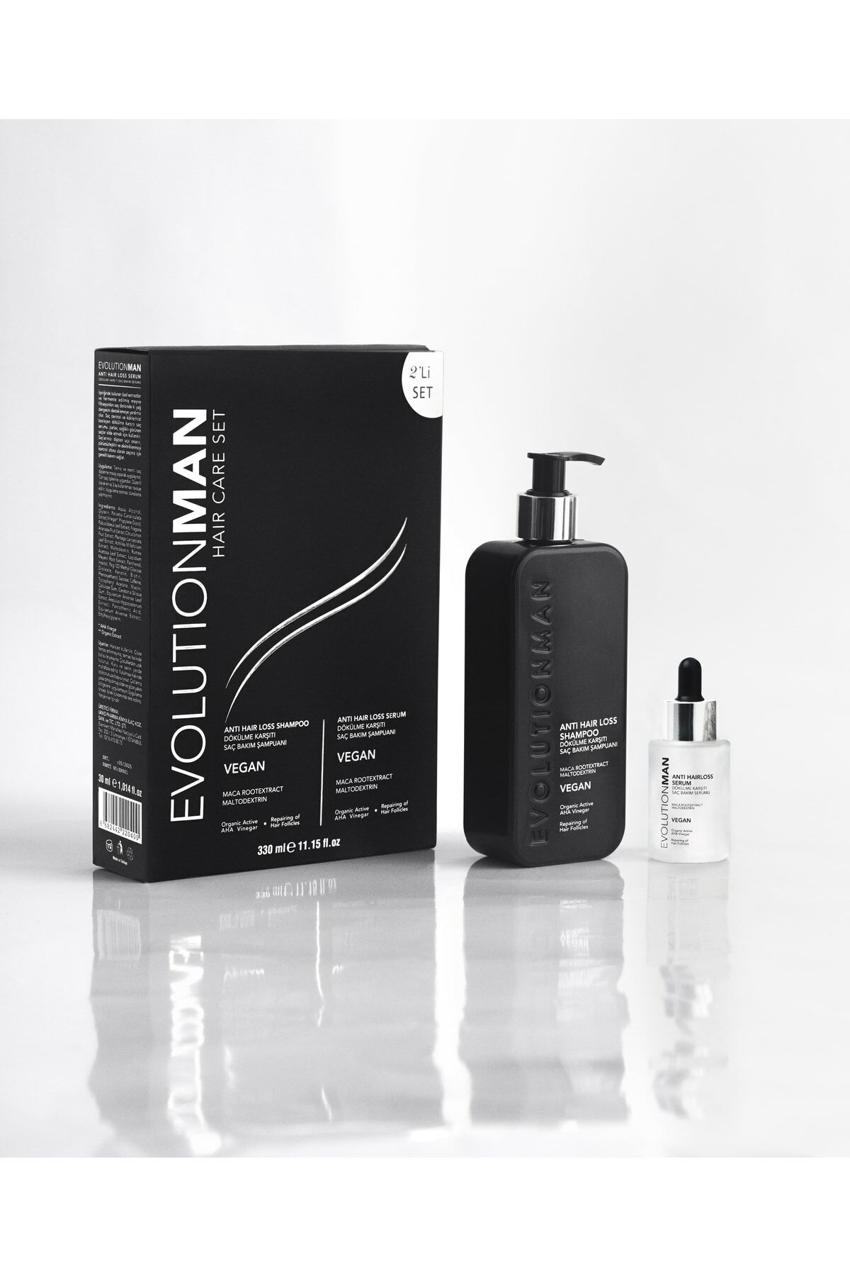 Evolutionman Serum ve Şampuan Saç Bakım Seti