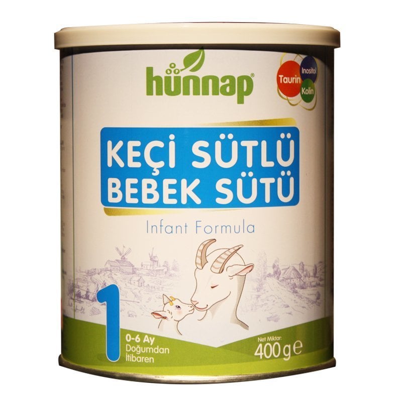 Hünnap Keçi Sütlü Bebek Sütü 1 400g