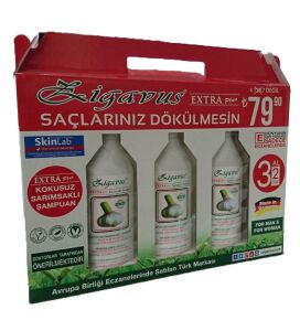 Zigavus Extra Plus Sarımsaklı Şampuan 250 ml - 3 Al 2 Öde (179,90 TL Etiketli)