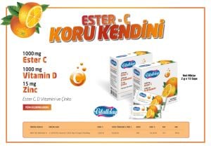 Ester C Vitamin 1000 Mg 15 Sase Vitallday