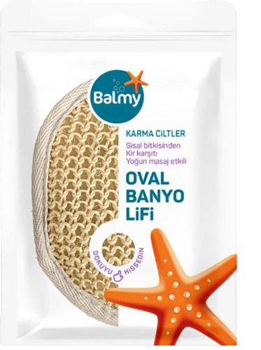 Balmy Naturel Sisal Doğal Banyo Lifi Kese
