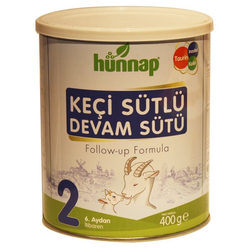 Hünnap Keçi Sütlü Devam Sütü 2 400g