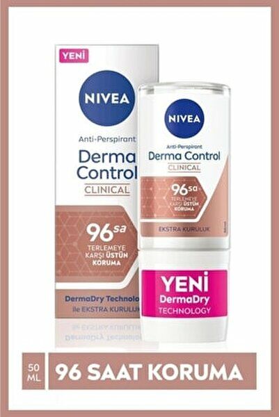 Nivea Derma Control Clinical Kadın Roll-On Deodorant 50 ml