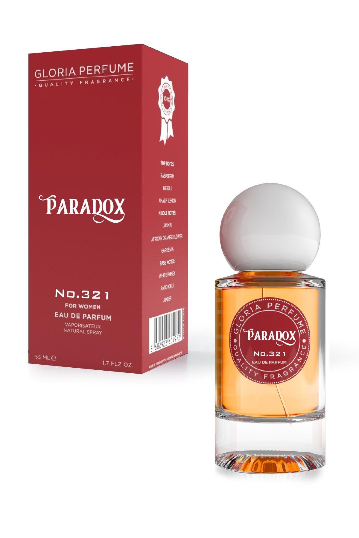 Gloria Perfume Paradox Kadın Parfümü EDP 55 ml
