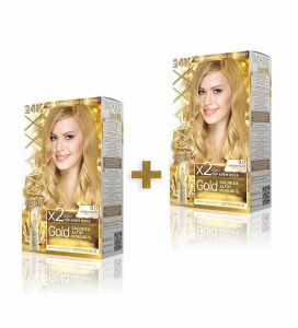 Maxx Deluxe Golden-24K Saç Boyası 2'li 60 ml 9.0 Buğday Sarısı