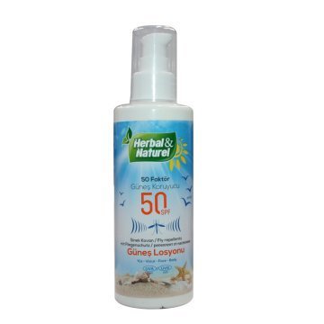 Herbal Naturel Sinek Kovucu Güneş Losyonu Spf50+ 200ml