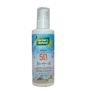 Herbal Naturel Sinek Kovucu Güneş Losyonu Spf50+ 200ml