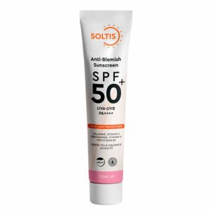 Soltis Leke Karşıtı ve Ton Eşitleyici Pembe Güneş Koruyucu Krem Pa++++ SPF50+ 50 ml