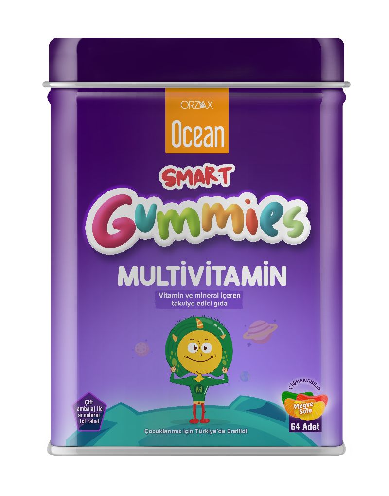 Ocean Smart Gummies Multivitamin 64'lü