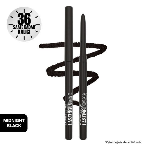 Maybelline New York Lasting Drama Automatic Liner Göz Kalemi - Midnight Black