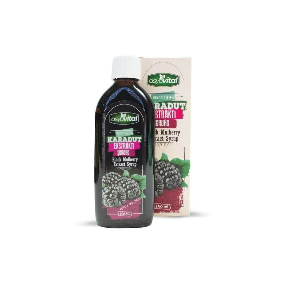 Asya Vital Karadut Şurubu 150 ml