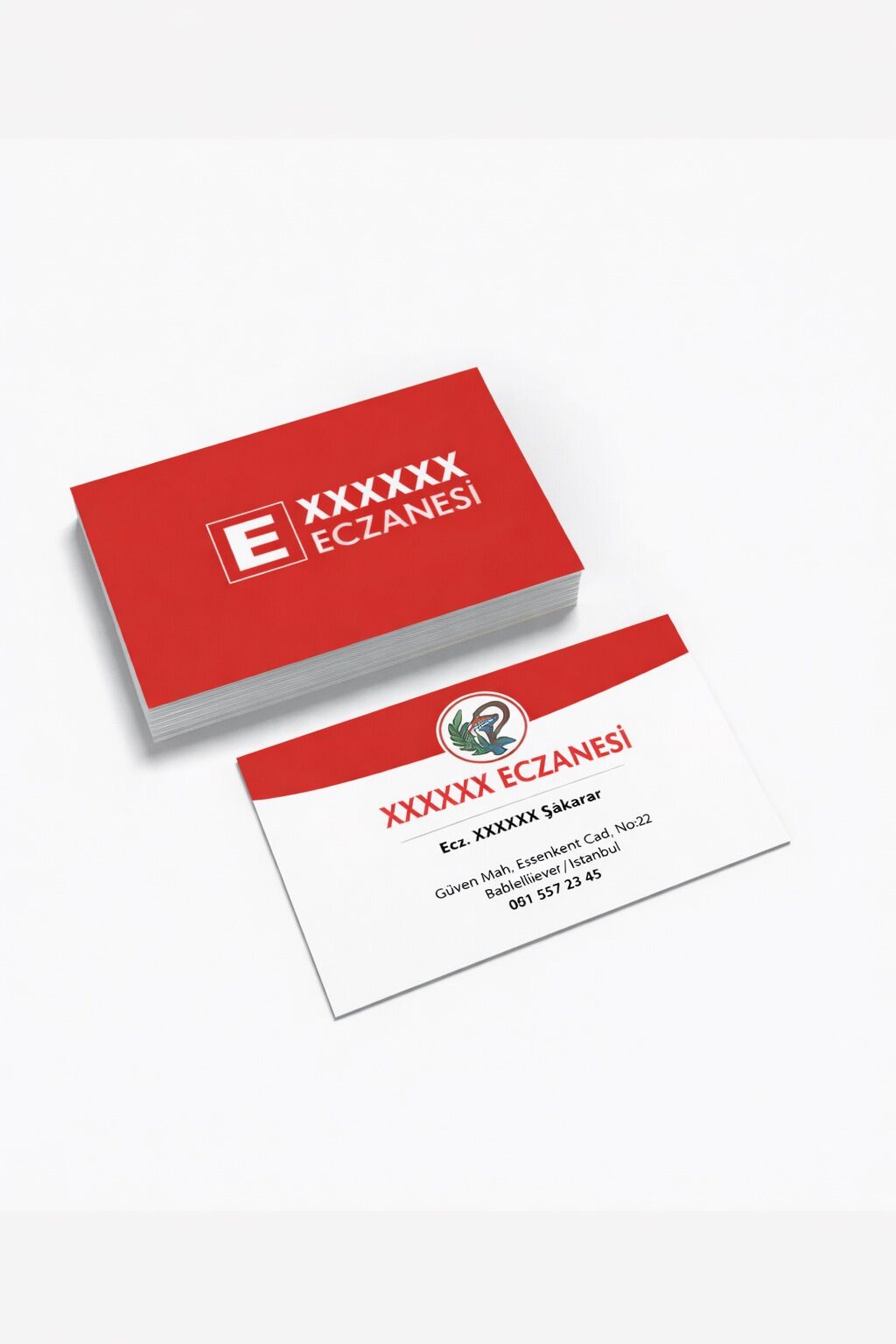 Eczane Kartvizit No:68 1000 Adet