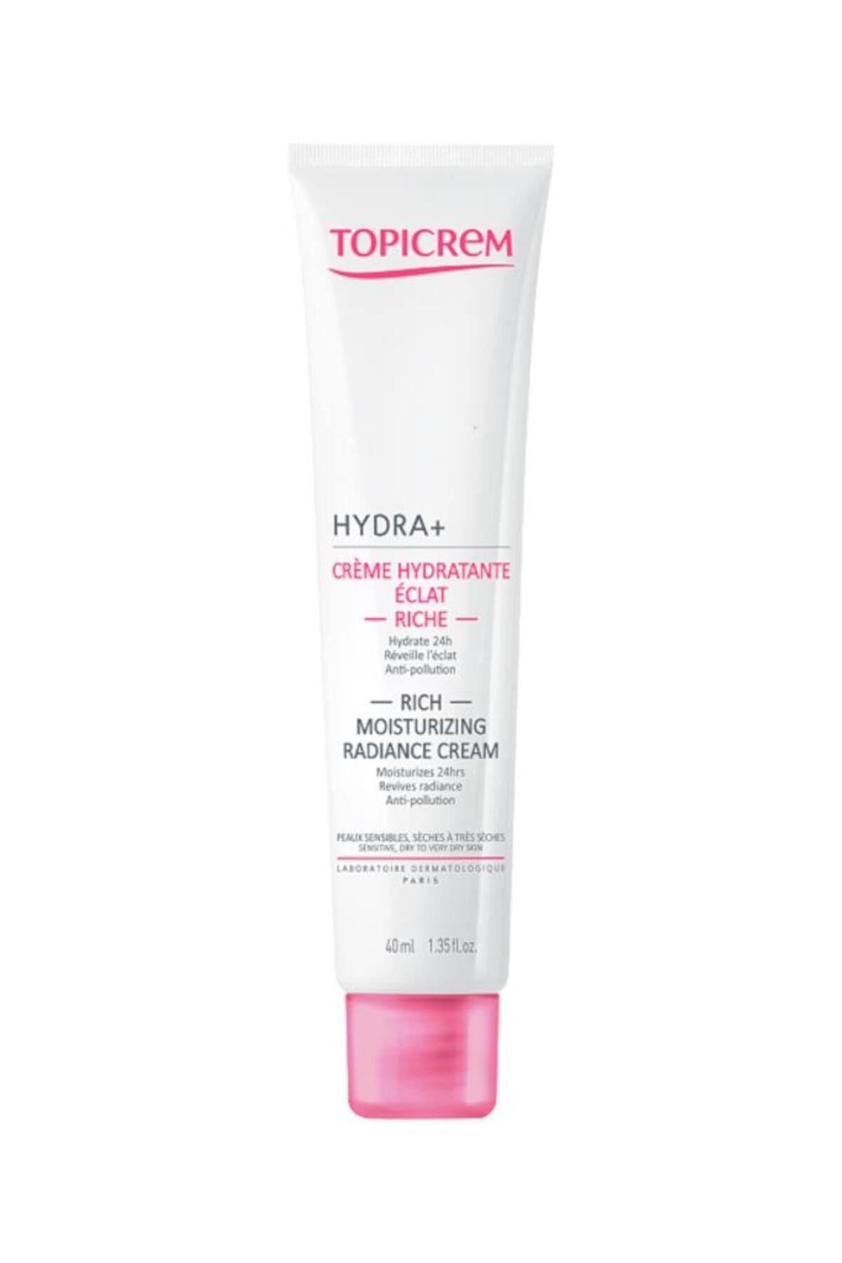 Topicrem Hydra Rich Moisturizing Radiance Creme 40 ml