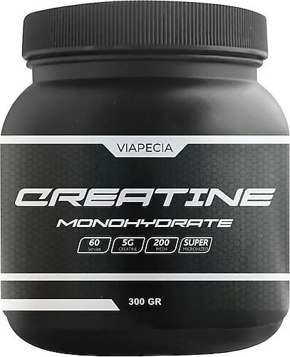 Viapecia Kreatin Monohidrat Aminoasit 300 gr 5000 mg 60 Servis + Viapecia Pro Menmax 90 Kapsül Hediye