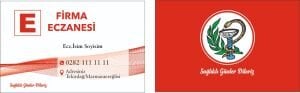 Eczane Kartvizit No:72 1000 Adet