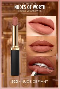 L'Oreal Paris Color Riche İntense Volume Matte Ruj - Nude Defiant 520