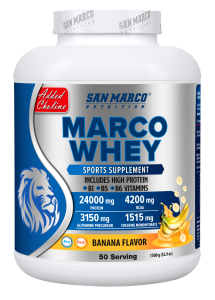 Marco Whey Protein Tozu Muz Aromalı 1500 gr
