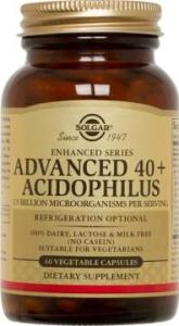SOLGAR ADVANCED 40+ ACIDOPHILUS 60 KAP