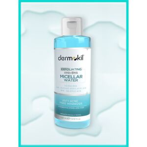 Dermokil Exfoliating AHA + BHA Niacinamide Micellar Makyaj Temizleme Suyu 400 ml