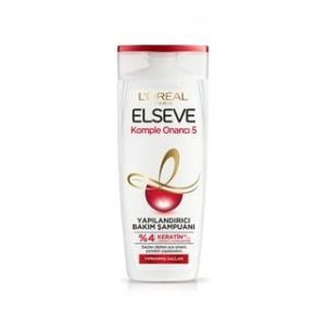 Elseve Komple Onarıcı 5 Şampuan 390 ml + Bakım Kremi 390 ml