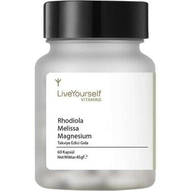Live Yourself Vitamin Rodiola Melisa 60 Kapsül