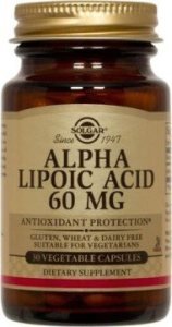 SOLGAR ALPHA LIPOIC ACID 60 MG 30 KAPSUL