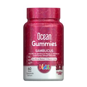 OCEAN GUMMIES SAMBUCUS KIDS CIG JEL FORM 60