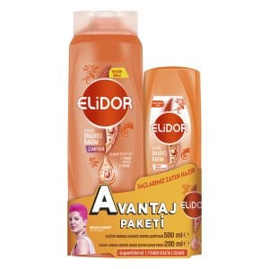 Elidor Onarıcı Bakım Şampuanı 500 ml + Bakım Kremi 200 ml
