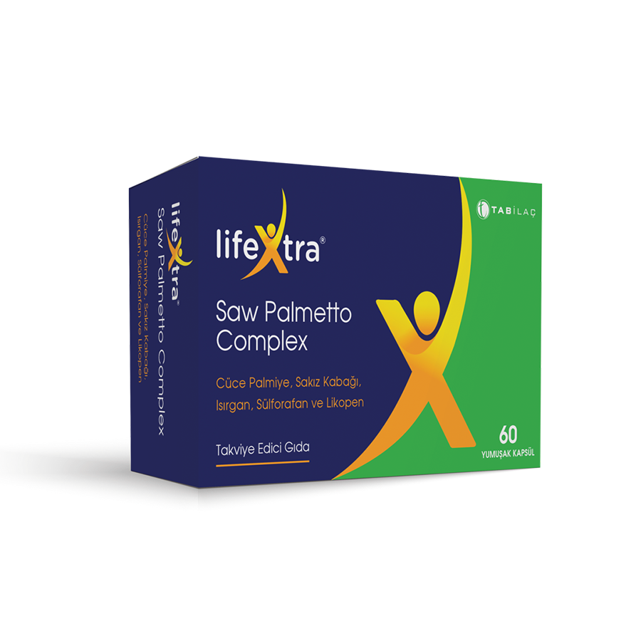 Lifeextra Saw Palmetto Complex 60 Yumuşak Kapsül