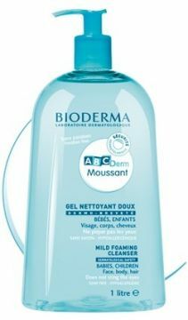 (KAPAK HASARLI) Bioderma ABCDerm Foaming Cleanser 1L- Bebekler İçin Göz Yakmayan Temizleme Jeli