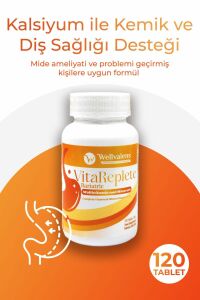 Wellvalens Bariatrik Multivitamin ve Mineraller 120 Tablet